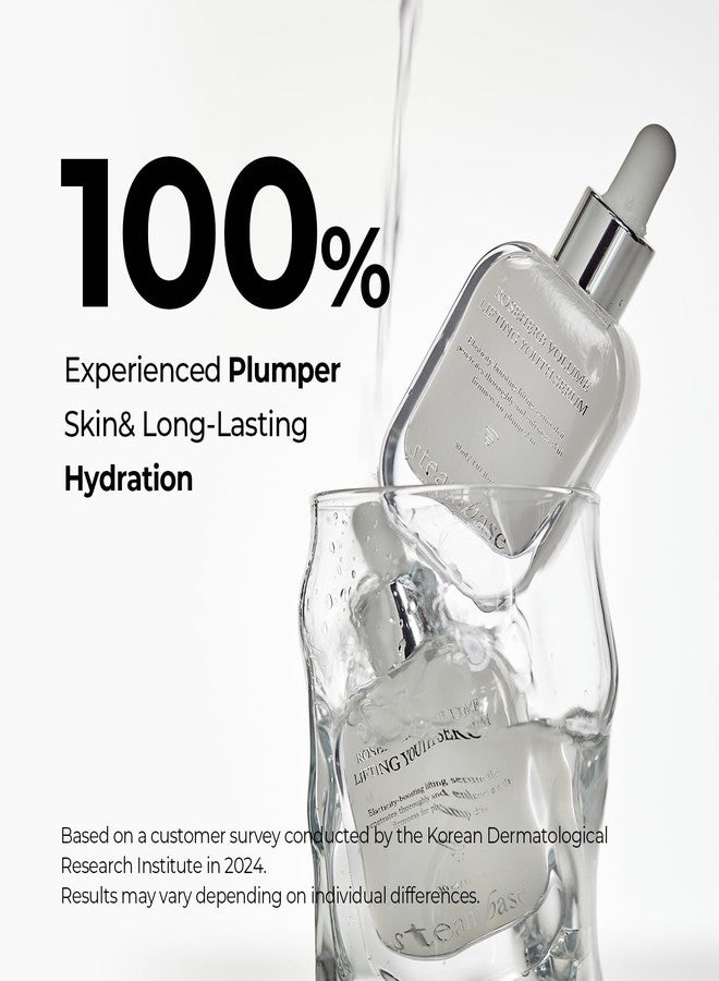 إس آر بي سيروم ستيمبيس روز هيرب لشد البشرة وتجديد شبابها، 30 مل - سيروم مرطب ببتيدات وأعشاب الورد للوجه، لبشرة ممتلئة ومتألقة | عناية بالبشرة كورية، حجم مناسب للسفر - Image 3